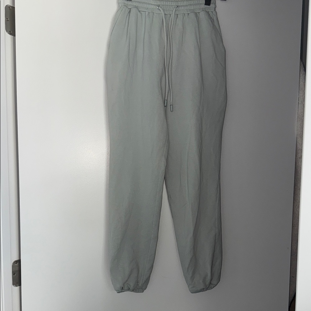 Meshki Light Green Sweatpants
